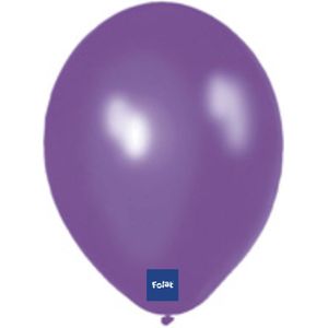 Folat - Paarse Metallic Ballonnen 30cm - 10 stuks