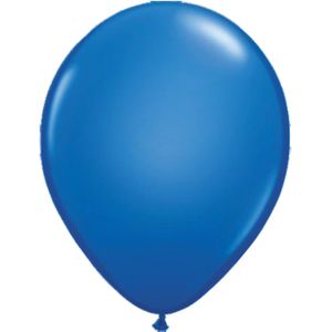 Lichtblauwe Led Ballonnen 30cm 5st