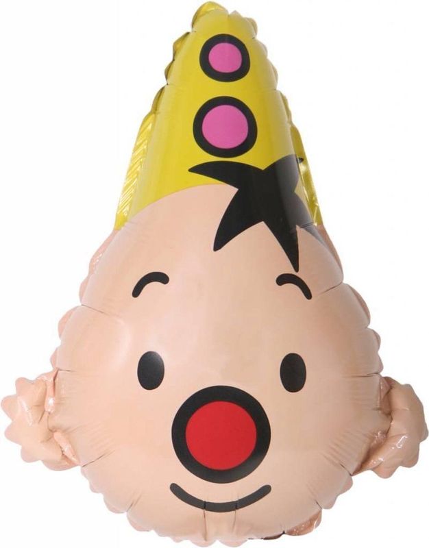 Folat Bumba Folieballon - XL 72x80 cm - Geschikt voor Helium en lucht - Zonder vulling
