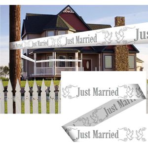 Afzetlint Just Married 15m