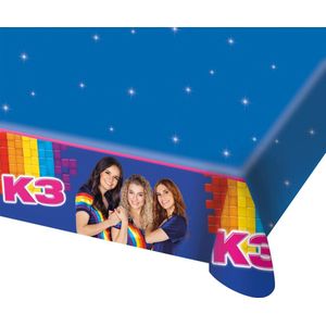Folat BV - K3 Tafelkleed - Blauw - Papier - Inhoud 1 Tafelkleed
