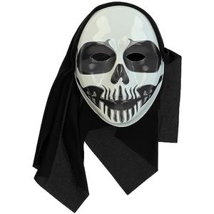Folat - Masker Schedel Non - Halloween Masker - Enge Maskers - Masker Halloween volwassenen - Masker Horror - Halloween Masker kinderen horror