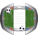 Voetbal Uitnodigingen Versiering 8st