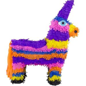 Pinata Ezel - 55x41cm | Kleurrijke pinata voor kinderfeestjes