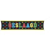 Folat Succesvolle Spandoek Prismatisch - 180x40cm | Geslaagd Feestje | Polyester