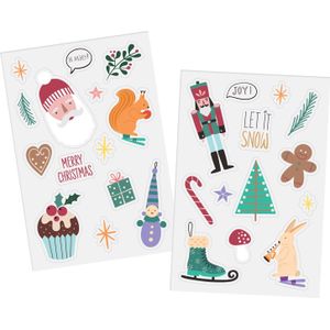 Kerst Raamsticker 27st