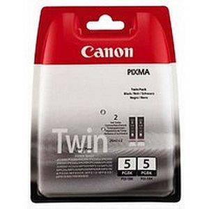 Canon PGI-5BK Twin Pack inktcartridge 2 stuk(s) Origineel Zwart