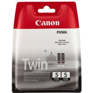 Canon PGI-5BK inktcartridge zwart dubbelpak (origineel)