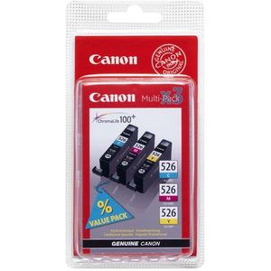 Canon Inktcartridge CLI-526C/M/Y 3-kleuren Multipack