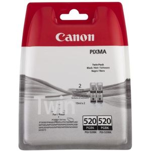 Canon PGI-520BK2 Druckerpatrone - 2x Schwarz - Multipack