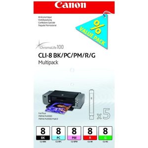 Canon CLI Value Pack 8 Multipack - 13 ml