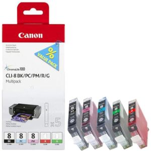 Inktpatroon Canon CLI-8 multipack (origineel)