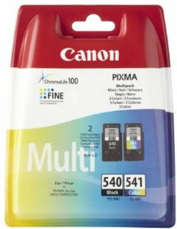 Canon PG-540 / CL-541 Druckerpatrone Multipack Schwarz + 3 Farben