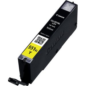Canon - CLI-551Y XL - Inktcartridge - Geel - Hoge Capaciteit