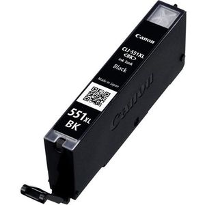 Canon CLI-551XL Inktcartridge Zwart Hoge Capaciteit
