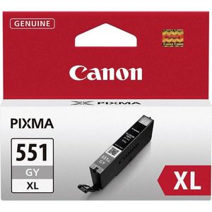 Canon CLI-551XL GY w/sec inktcartridge 1 stuk(s) Origineel Hoog (XL) rendement Grijs