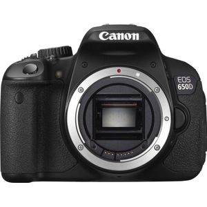 Canon - EOS 650D - Digitale Camera - Zwart - Body