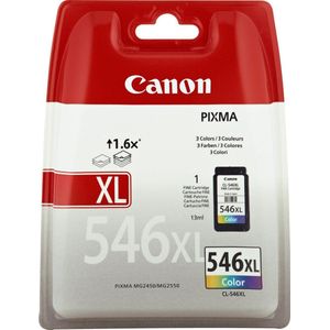 Canon CL-546BL XL - Inktcartridge / Cyaan / Geel / Magenta / Hoge Capaciteit