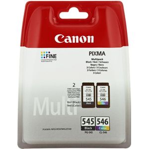 Canon PG-545 / CL-546 Multipack Zwart en Kleur