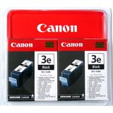 Canon BCI-3E - Inktcartridge / Zwart / 2-pack