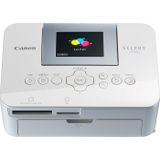 Canon SELPHY CP1000 Mini Fotodrucker (Druck bis Postkartengröße 10x15cm, Thermosublimation, farbstabil 100 Jahre, Druck von USB-Stick + Speicherkarte, kein WiFi) weiß [ohne Farbband/Papier, ohne Akku]