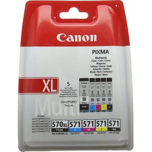 Canon PGI-570XL/CLI-571 Inktcartridge - Zwart en Kleur