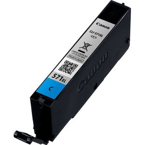 Canon CLI-571C XL inktcartridge 1 stuk(s) Origineel Hoog (XL) rendement Cyaan