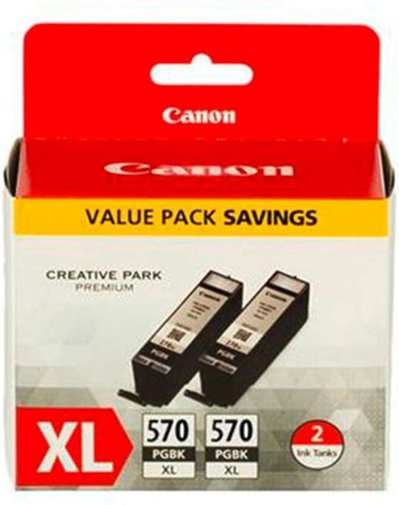 Canon PGI-570XL duopak Inktcartridge (origineel)