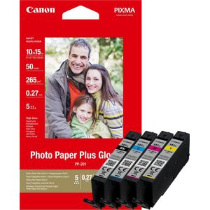 Canon Inktcartridge CLI-581XL - Multipack - Zwart/Cyaan/Magenta/Geel