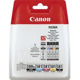 Canon PGI-580XL/CLI-581 - Inktcartridge - Multipack / Zwart