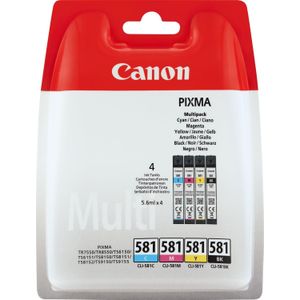 Original Ink Cartridge Canon CLI-581 Multipack