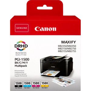 Canon PGI-1500 Multipack zwart en kleur (9218B005) - Inktcartridge - Origineel