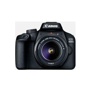 Canon EOS 4000D DSLR Camera en EF-S 18-55 mm f/3.5-5.6 III Lens - Black GB