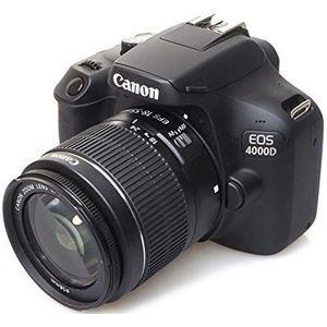 Canon EOS 4000D DC Kit - Import (18 - 55 mm, 18.70 Mpx, APS-C / DX), Camera, Zwart