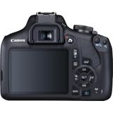 Canon - EOS 2000D Kit - Camera - Zwart - 24,1 Mpx - 18-55 mm