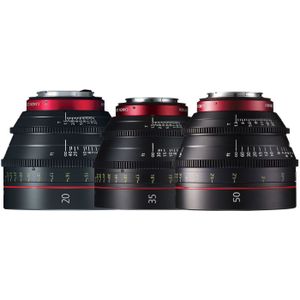 Canon DU EF 3 Primes Bundle 20/35/50 MTR