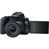 Canon - EOS 250D - Camera - Zwart - DSLR met Bewegend Scherm