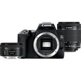 Canon - EOS 250D - Camera - Zwart - DSLR met Bewegend Scherm
