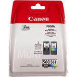 Canon PG-560/CL-561 - Inktcartridge - Zwart / Multicolor