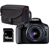 Canon 2000D, 18-55, Tas, 16GB