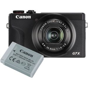 Canon PowerShot G7X Mark III -  Compactcamera -  20,1 MP - CMOS - 5472 x 3648 Pixels