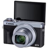 Canon - PowerShot G7 X Mark III - Accu Kit - Zilver - 20,1MP - 4K Video - 2 stuks