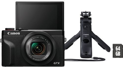 Canon PowerShot G7X Mark III Vlogkit Zwart