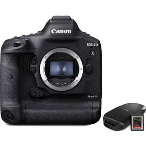 Canon EOS 1DX mark III body + 64 GB CF Express + CF Express reader