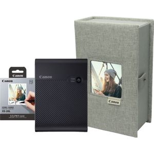 Canon Selphy QX10 Zwart + Case Premium Kit