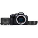 Canon - EOS R10 - Digitale Camera - Zwart - APS-C - Inclusief RF-S 18-45mm Lens