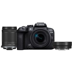 Canon - EOS R10 - Digitale Camera - Zwart - Inclusief RF-S 18-150mm Lens