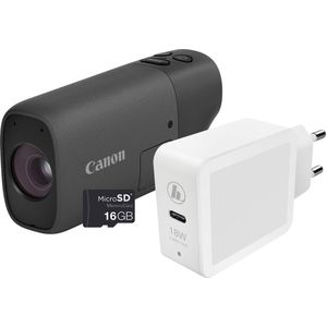 Canon PowerShot Zoom Essential Kit + Soft Case - Zwart