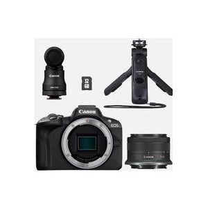 Canon EOS R50-systeemcamera - kit voor contentcreators, zwart