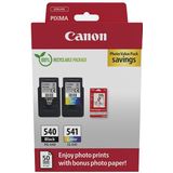 Inktcartridge Canon PG-540/CL-541 photo value pack (origineel)